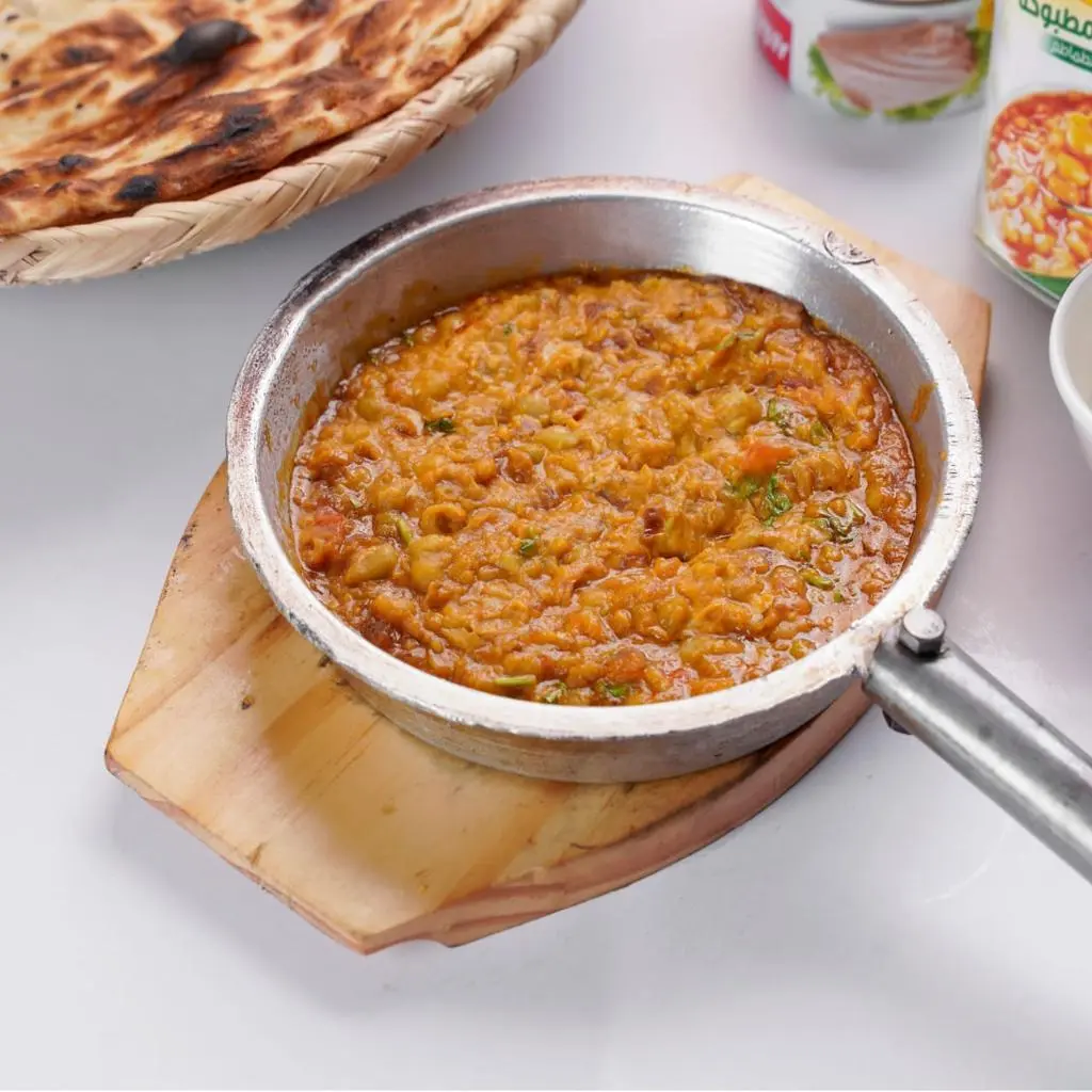 Beans with Lentils